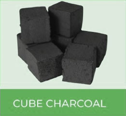 charcoal cube
