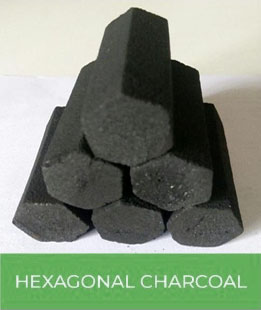 charcoal hexagonal
